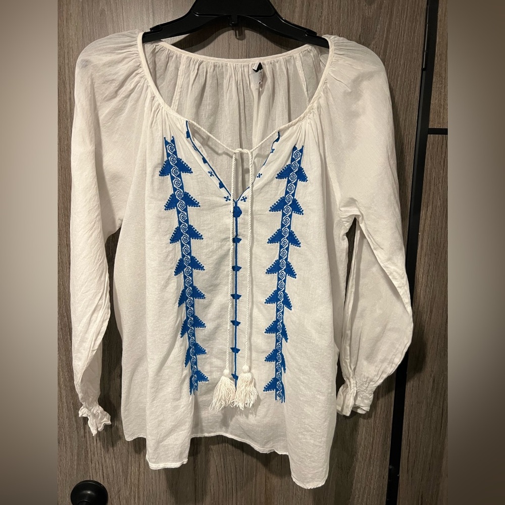 Parker Embroidered Top
